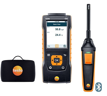 Комплект влажности с Bluetooth testo 440