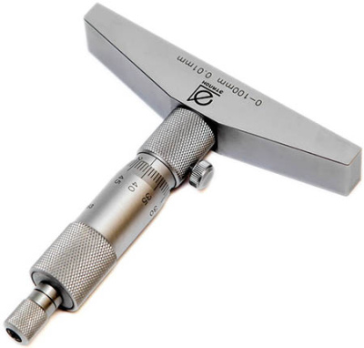 Поверка глубиномера микрометрического