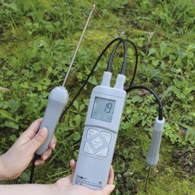 Термометр контактный ТК-5.11 двухканальный с функцией измерения относительной влажности