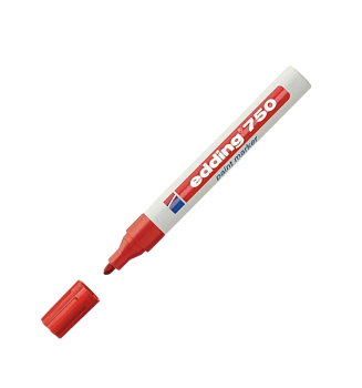 Маркер Edding  750 красный
