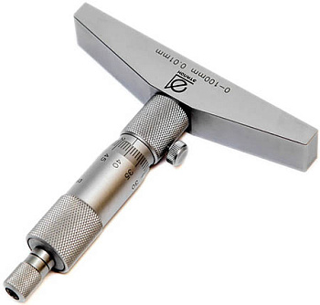 Поверка глубиномера микрометрического