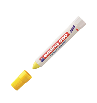 Маркер Edding 950 желтый